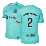 #JOÃO CANCELO #2 Barcelona 2023-24 Third Away Soccer Jerseys Men's