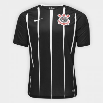 2017-18 Corinthians Away Black Football Jersey Shirts
