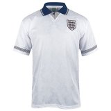 #Retro England 1990 Home Soccer Jerseys Men's