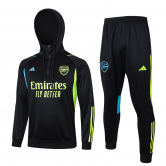 #Hoodie Arsenal 2023-24 Black Soccer Training Suit Men's