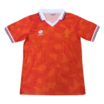 1991 Netherlands Retro Home Men's Football Jersey Shirts [26712467]