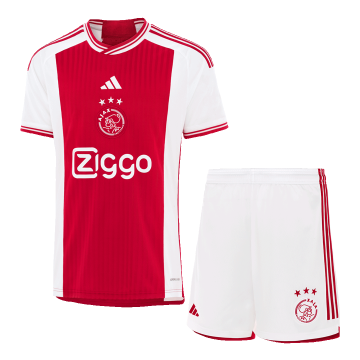 Ajax 2023/24 Home Soccer Jerseys + Short Men's