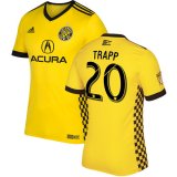 2017 Columbus Crew Home Yellow Football Jersey Shirts Trapp #20