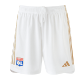 Olympique Lyonnais 2023/24 Home Soccer Shorts Men's
