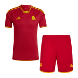 Roma 2023/24 Home Soccer Jerseys Men's