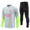 PSG 2023-24 Light Grey Soccer Training Suit Men's