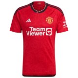 Manchester United 2023-24 Home Soccer Jerseys Men's