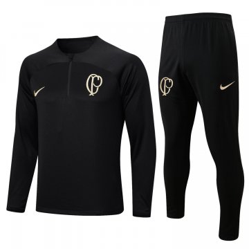 Corinthians 2023-24 Black Soccer Training Suit Men's