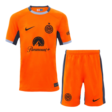 Inter Milan 2023-24 Third Away Soccer Jerseys + Short Children's