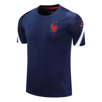 2020-21 France Navy Men's Football Traning Shirt