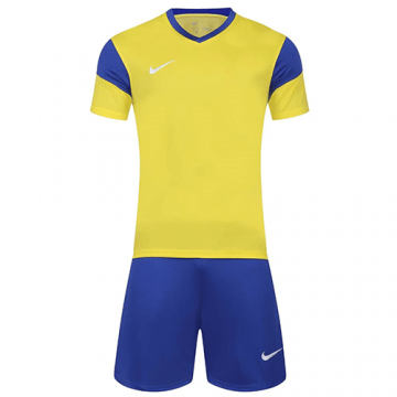 Customize 2023-24 Yellow NK-761 Soccer Jerseys + Short Men's