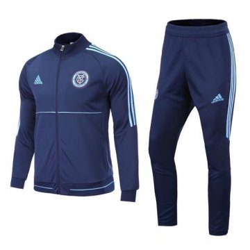 2017-18 New York City FC Royal Blue Jacket&Pants Training Suit