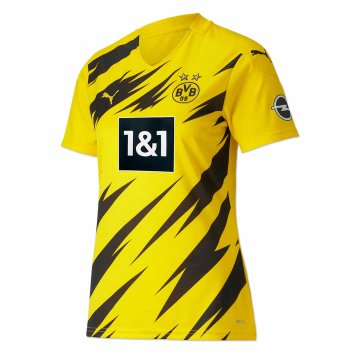 2020-21 Borussia Dortmund Home Women's Football Jersey Shirts