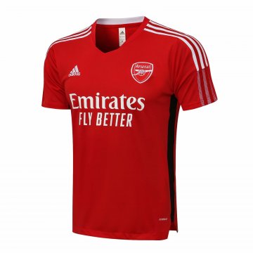 Arsenal 2021-22 Red Soccer Training Jerseys Men's