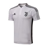Juventus 2021-22 White - Black Soccer Polo Jerseys Men's