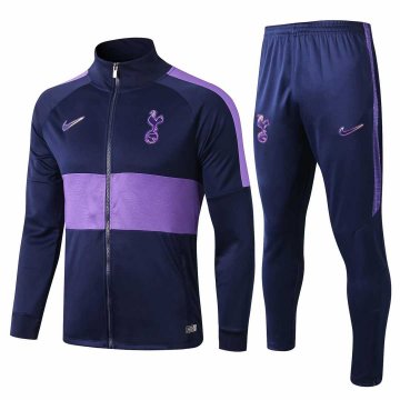 2019-20 Tottenham Hotspur Purple Men's Football Training Suit(Jacket + Pants)