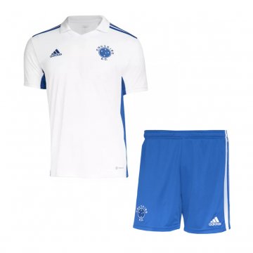 Cruzeiro 2022-23 Away Soccer Jerseys + Short Kid's
