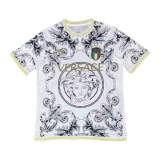 Italy x Versace 2023 White Special Edition Soccer Jerseys Men's