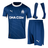Marseille 2023-24 Away Soccer Jerseys Men's