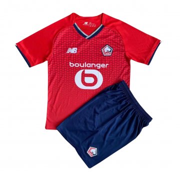 Lille Olympique 2021-22 Home Soccer Jerseys + Short Kid's
