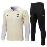 Tottenham Hotspur 2022-23 Cream Soccer Jacket + Pants Men's