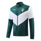 Italy 2022 Green All Weather Windrunner Soccer Jacket Men's
