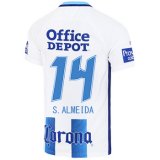 2016-17 Pachuca Home Football Jersey Shirts Almeida #14