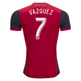 2017-18 Toronto Home Red Football Jersey Shirts Víctor Vázquez #7