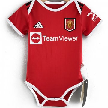 Manchester United 2022-23 Home Soccer Jerseys Infant's