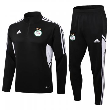 Algeria 2022-23 Teamgeist Black Soccer Training Suit Men's