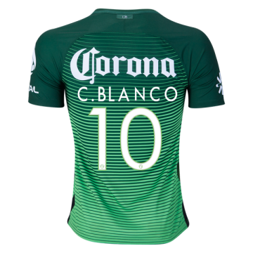 2017-18 Club América Third Football Jersey Shirts Cuauhtemoc Blanco #10
