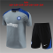 Inter Milan 2024-25 Grey Soccer Jerseys + Short Kid's