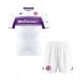 ACF Fiorentina 2021-22 Away Soccer Jerseys + Short Set Kid's