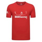 Welcome to Manchester United Ronaldo 2021 Red T-Shirt Men's