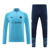 Marseille 2023-24 Blue Soccer Sweatshirt + Pants Men's