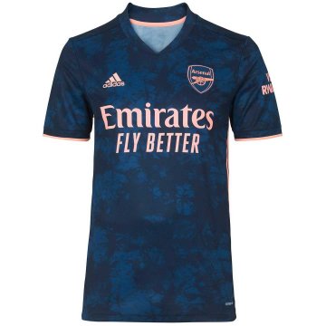 2020-21 Arsenal Third Navy Men Football Jersey Shirts