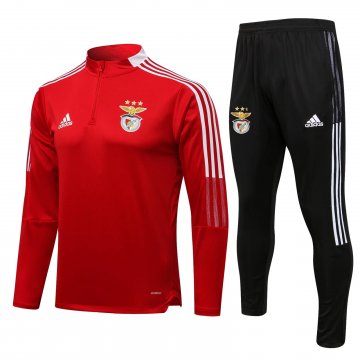 Benfica 2021-22 Red Soccer Training Suit Men's