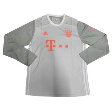 2020-21 Bayern Munich Away Men LS Football Jersey Shirts