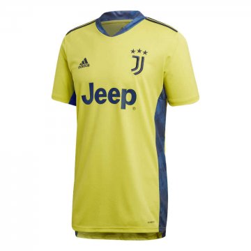 2020-21 Juventus Goalkeeper Yellow Man Football Jersey Shirts