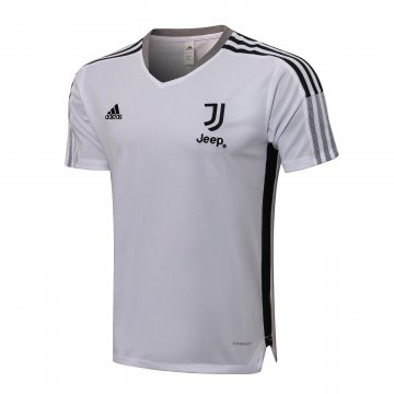 Juventus 2021-22 White Soccer Training Jerseys Men's