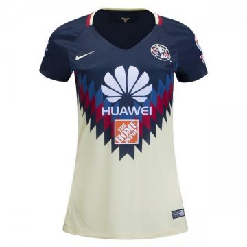 2017-18 Club América Home Women's Football Jersey Shirts