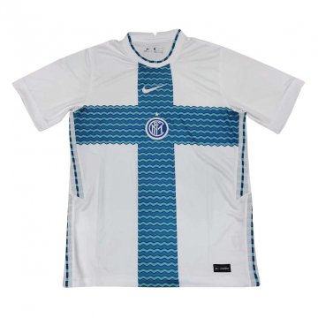 2020-21 Inter Milan White Football Traning Shirt Men's