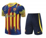 Barcelona 2023-24 Yellow Soccer Jerseys + Short Men's