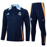Real Madrid 2024-25 Royal Soccer Jacket + Pants Men's