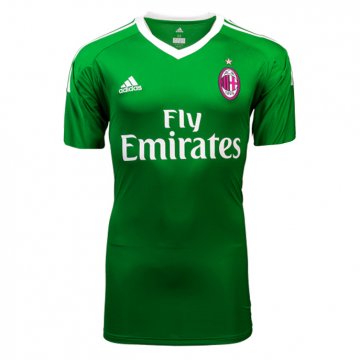 2017-18 AC Milan Goalkeeper Green Football Jersey Shirts