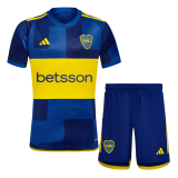 Boca Juniors 2023-24 Home Soccer Jerseys + Short Men's