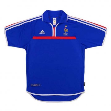2000 France Retro Home Men's Football Jersey Shirts