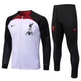 Liverpool 2022-23 Violet Soccer Jacket + Pants Men's