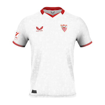 Sevilla 2023-24 Home Soccer Jerseys Men's