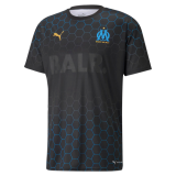 2020-21 Marseille X BALR Signature Black Football Jersey Shirts Men